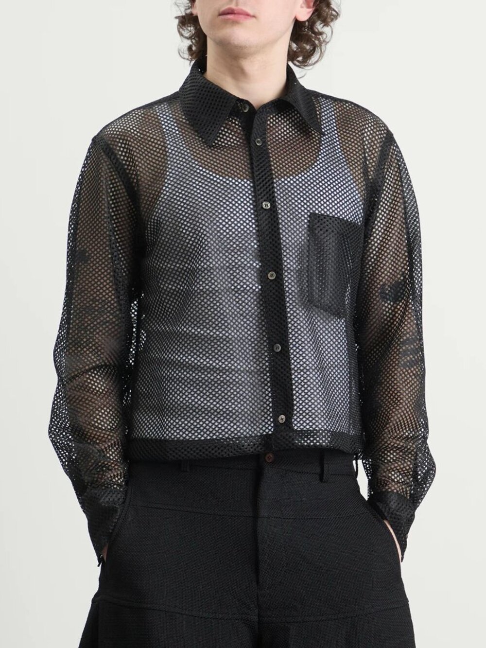 Commes de Garcon Homme Mesh Shirt (M)